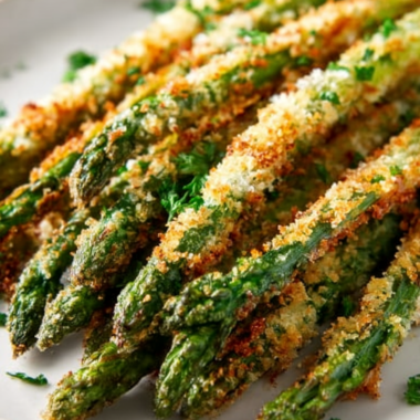 Air Fried Crispy Parmesan Asparagus Fries: Quick & Easy