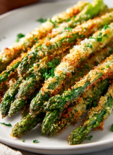 Air Fried Crispy Parmesan Asparagus Fries: Quick & Easy
