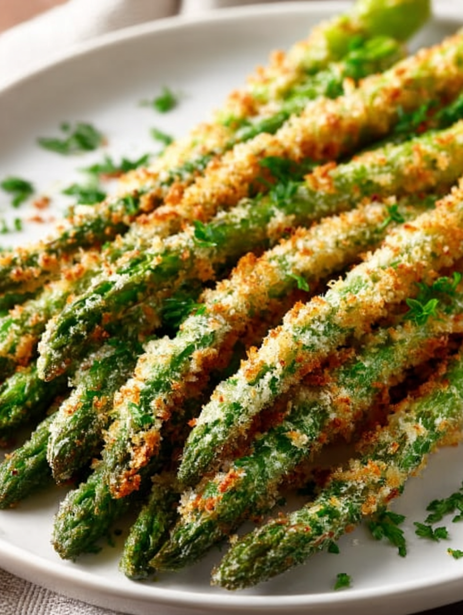 Air Fried Crispy Parmesan Asparagus Fries: Quick & Easy preparation