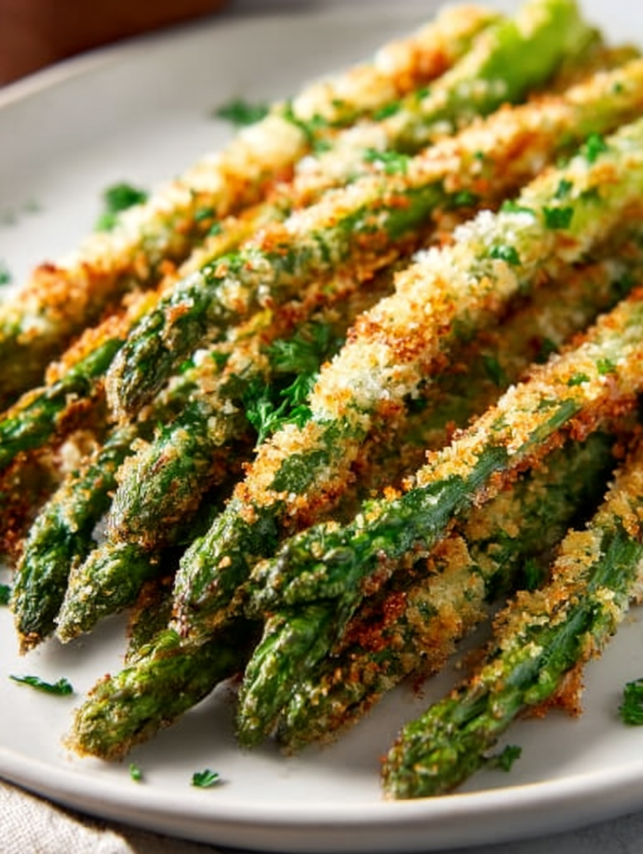 Air Fried Crispy Parmesan Asparagus Fries Quick & Easy 30…