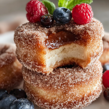 Keto Cinnamon Sugar Donut