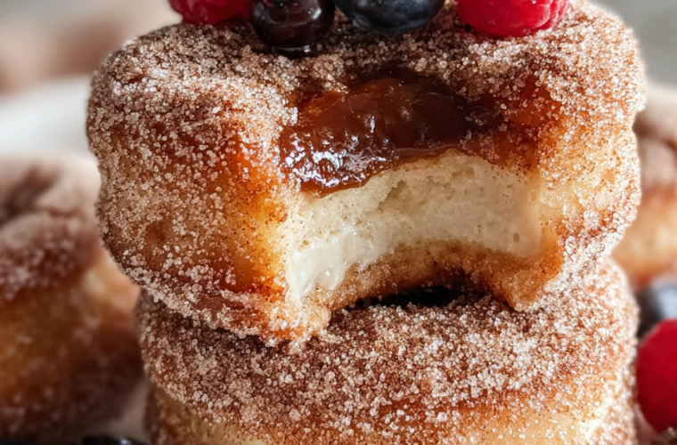 Keto Cinnamon Sugar Donut
